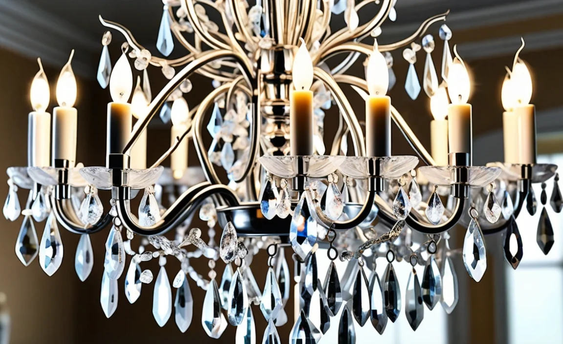 Preparing the Chandelier