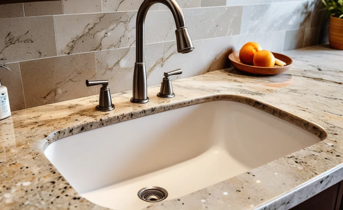 Preparing the Granite Countertop