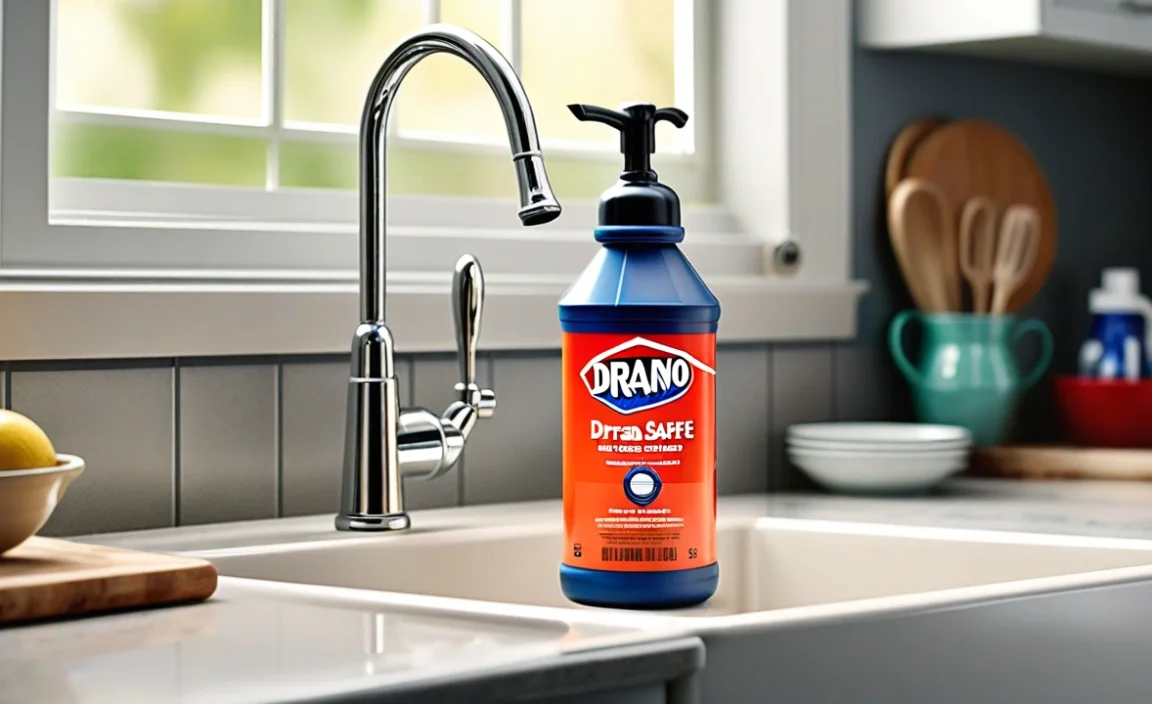Proper Usage of Drano in Kitchen Sinks