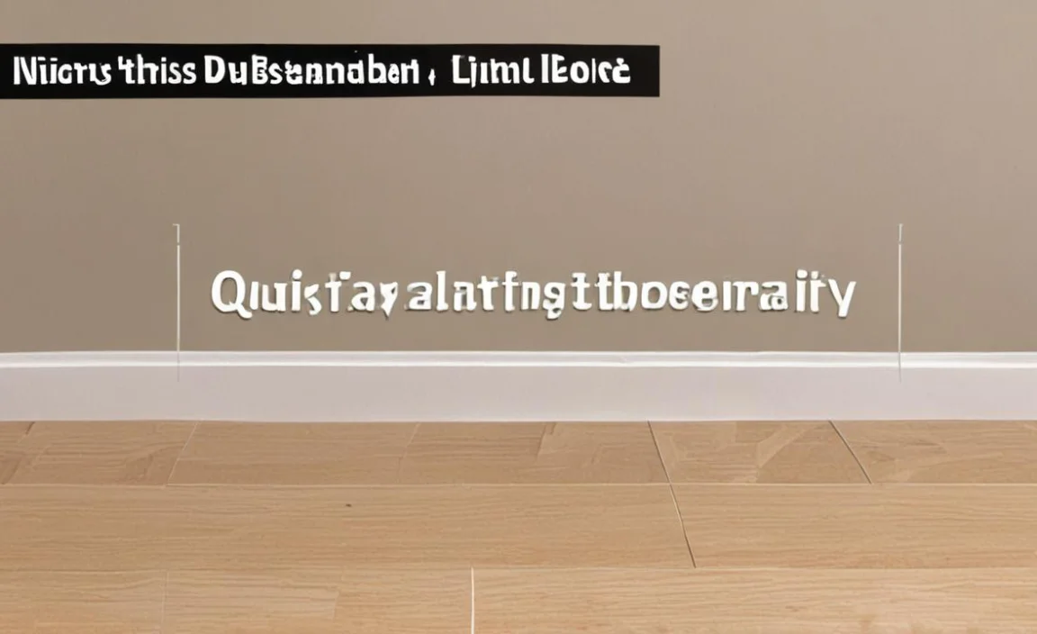Quick Fixes For Large Gap Between Baseboard And Floor
