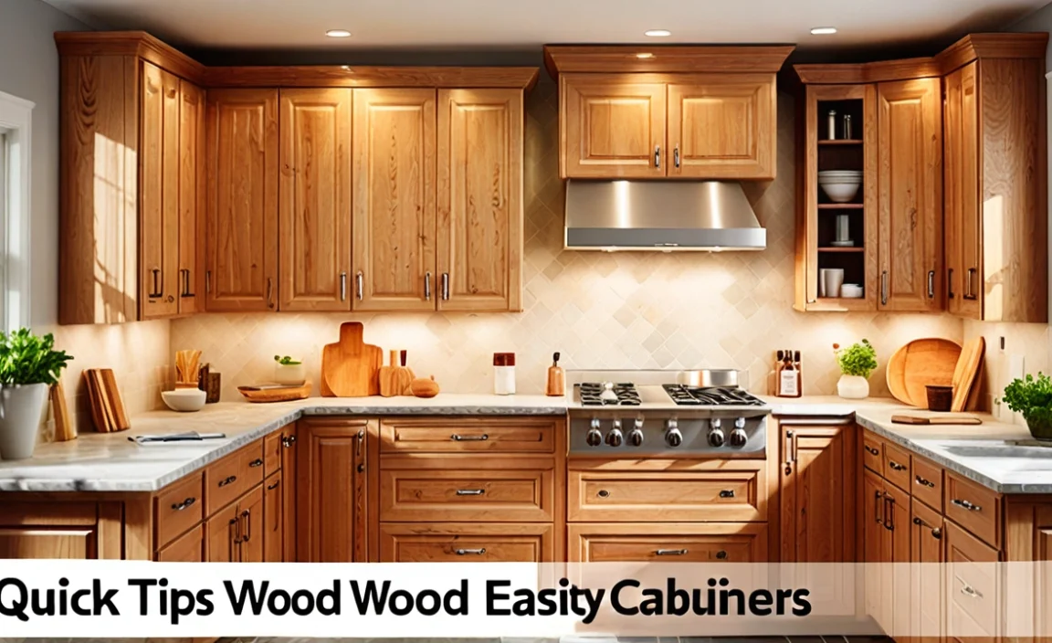 Quick Tips On How To Lighten Wood Cabinets Easily