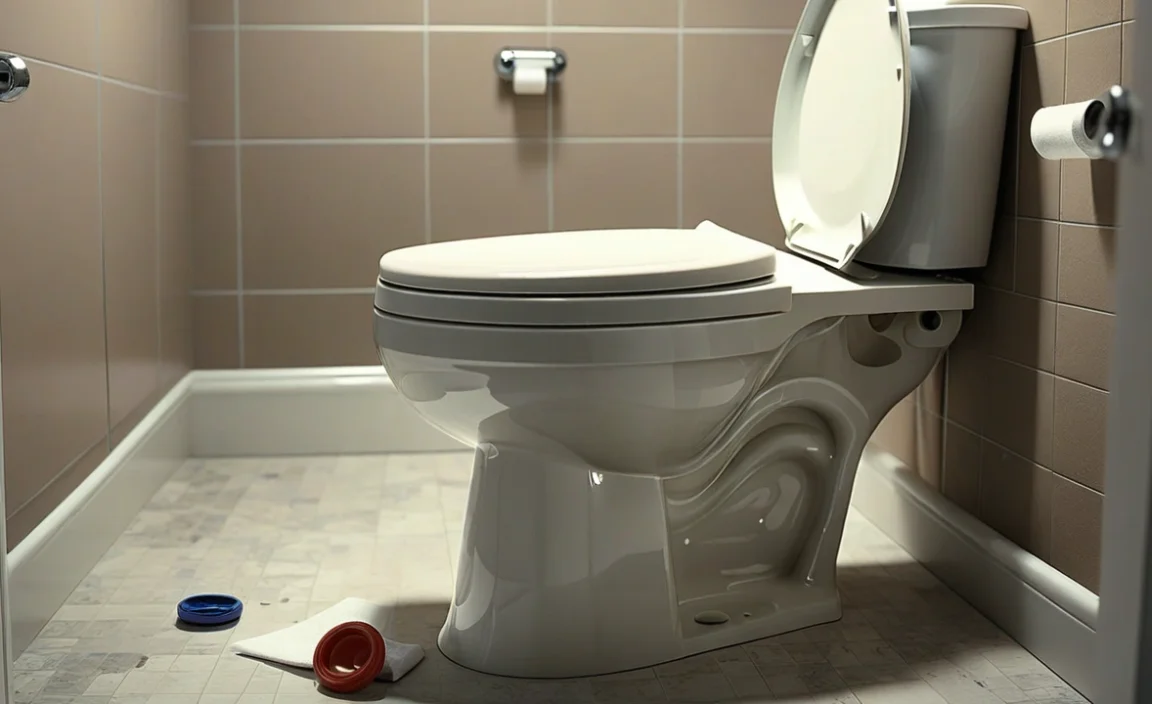 Removing the Toilet Bowl