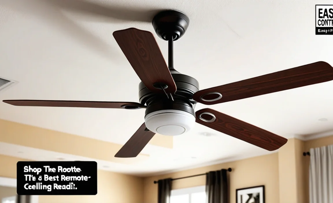 Shop The Best Remote For Ceiling Fan – Easy Control!