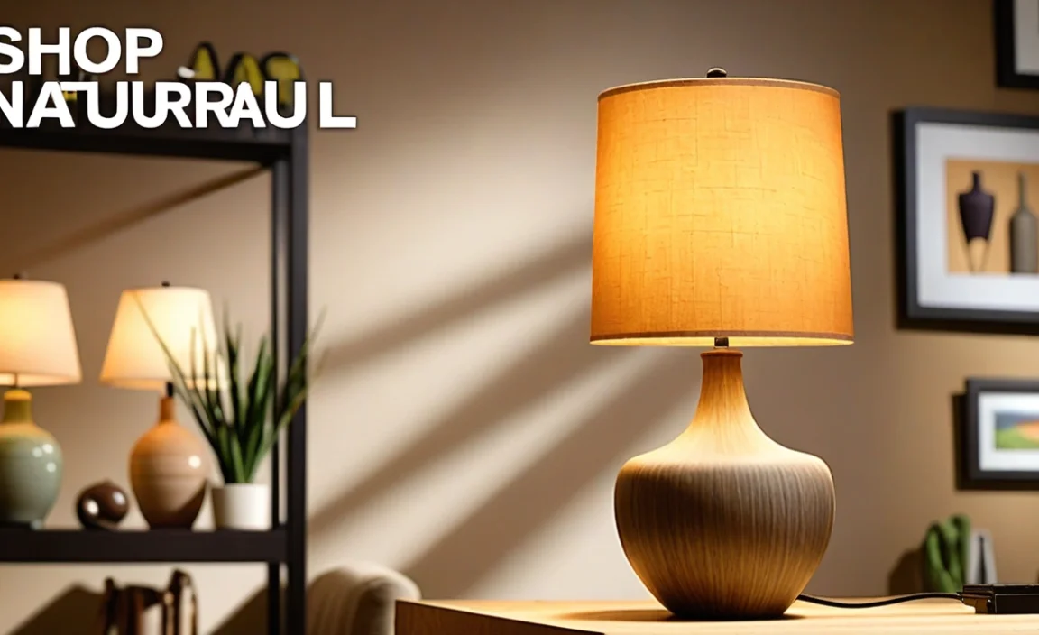 Shop Unique A Natural Lamp & Shade In Tucson, Az!