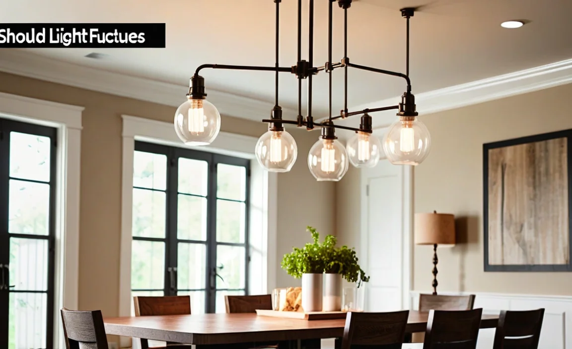 Should Light Fixtures Match Throughout House? Find Out!