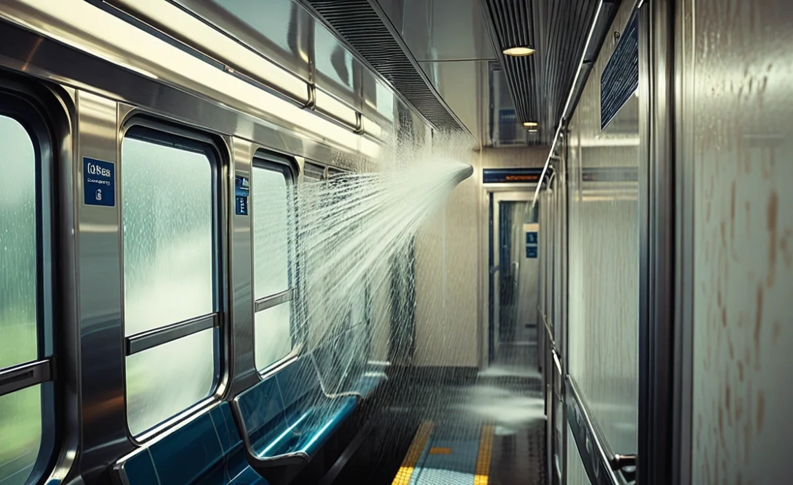 Shower Facilities on Different Train Services