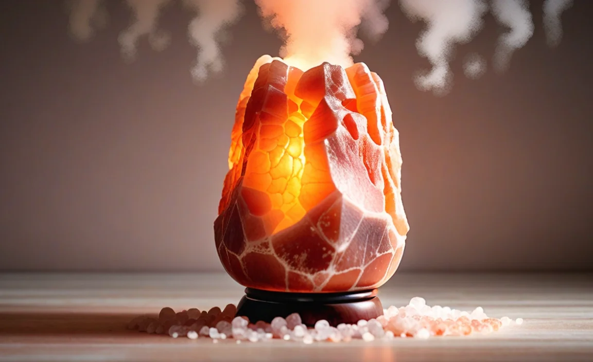 Signs That Your Salt Lamp is Shedding Salt