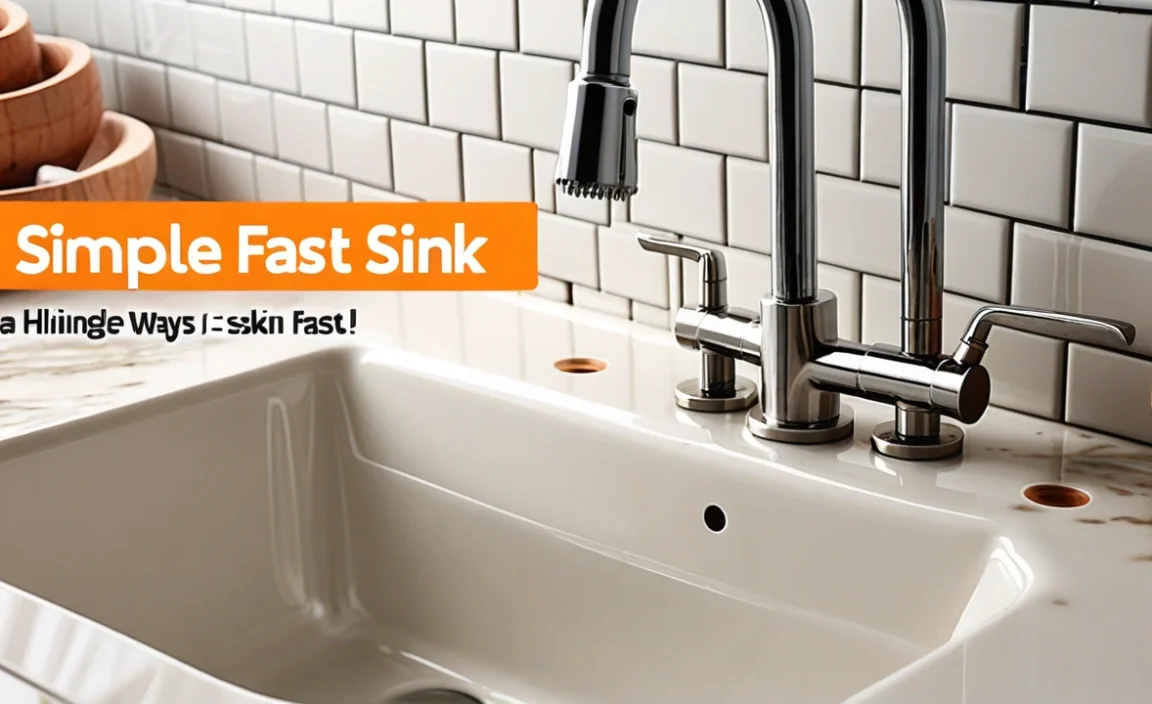 Simple Ways On How To Unclog A Sink Drain Fast!