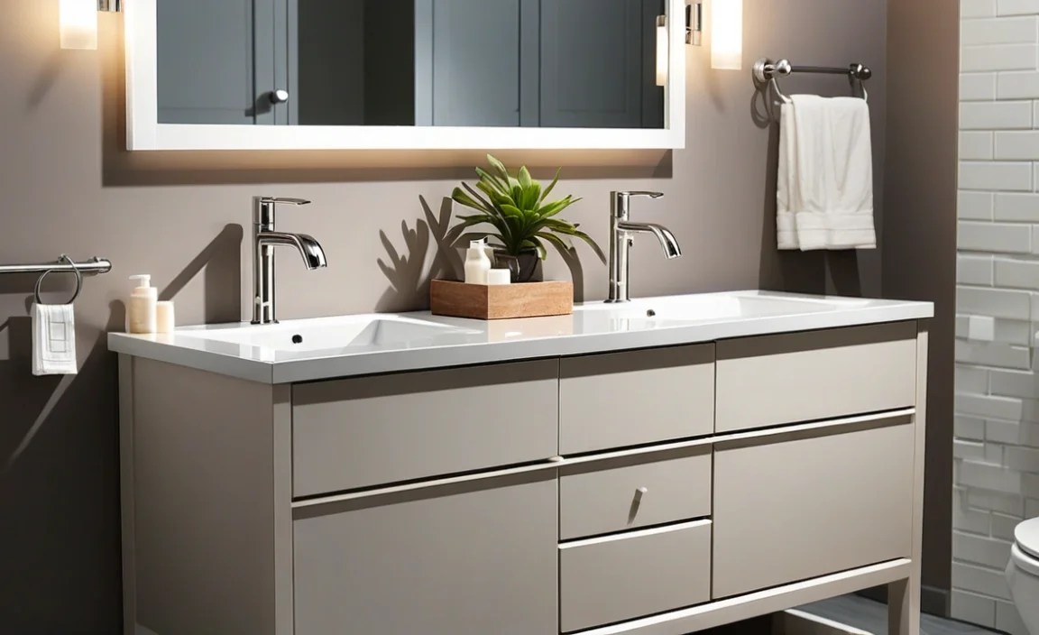 Size Specifications for Small Double Sink Vanities