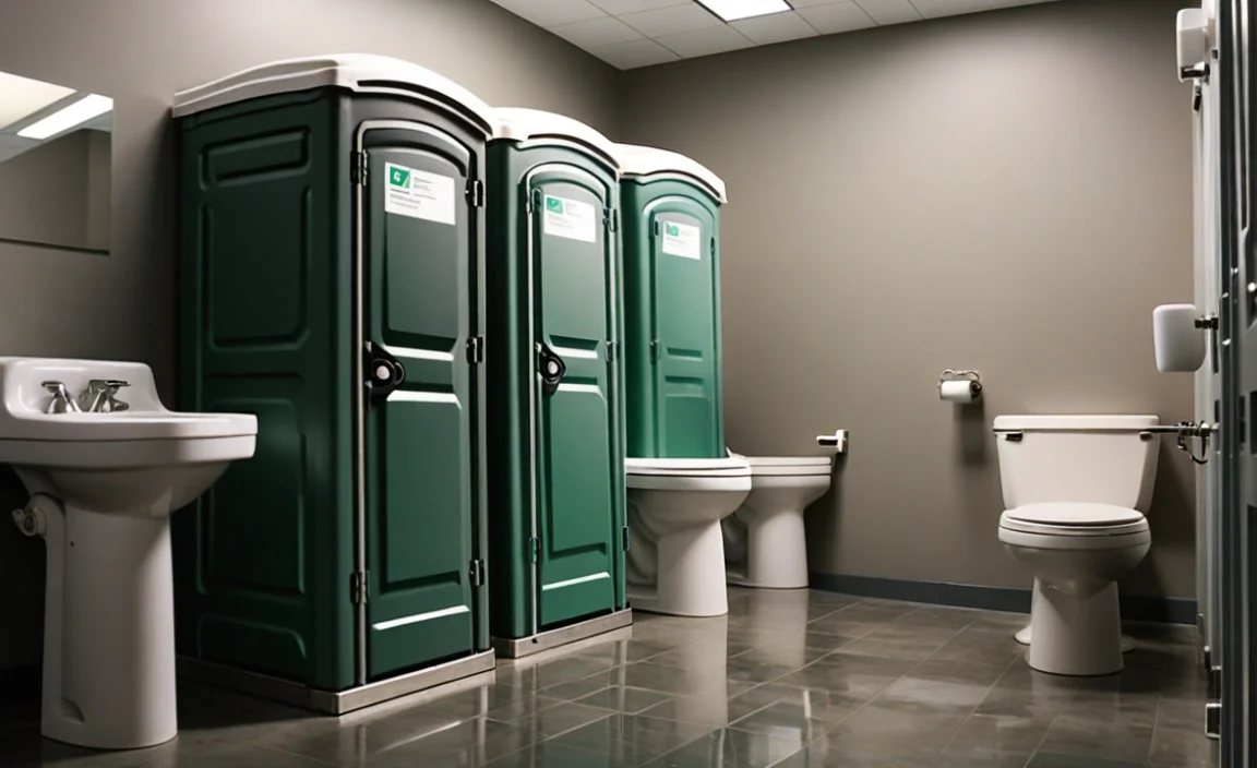 Standard Features of Porta Potties