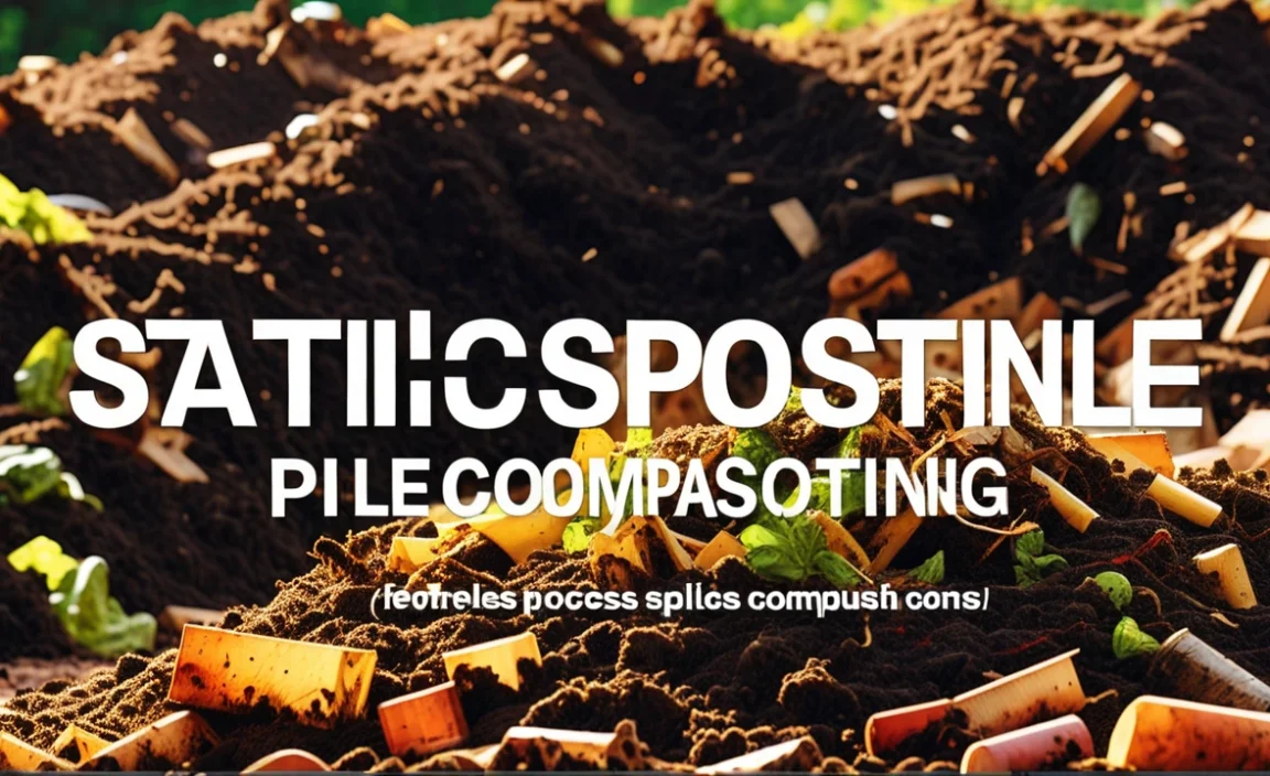 Static Pile Composting: Effortless Process