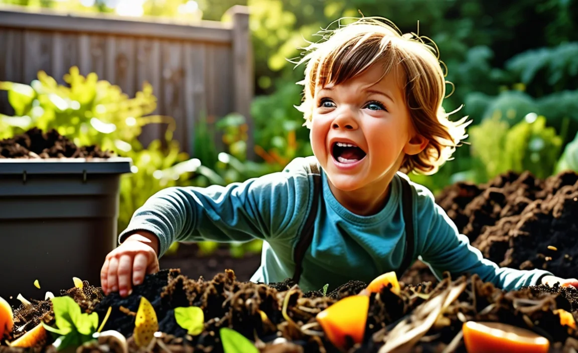 Step-by-Step: Composting with Kids, Stink-Free!