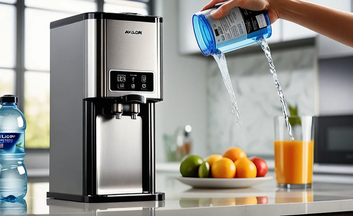 Steps to Reset the Filter on Avalon Water Dispenser