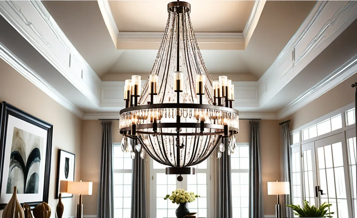 Stunning Large Chandeliers For Your Foyer Makeover