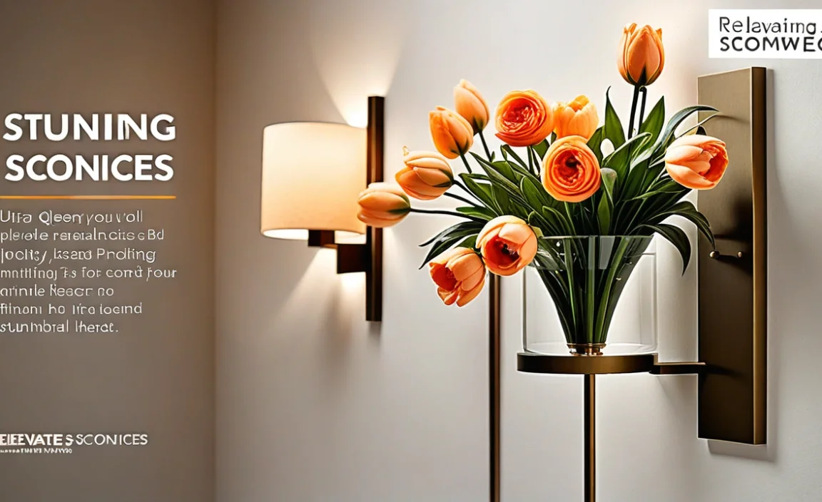 Stunning Wall Sconces For Flowers: Elevate Your Decor!