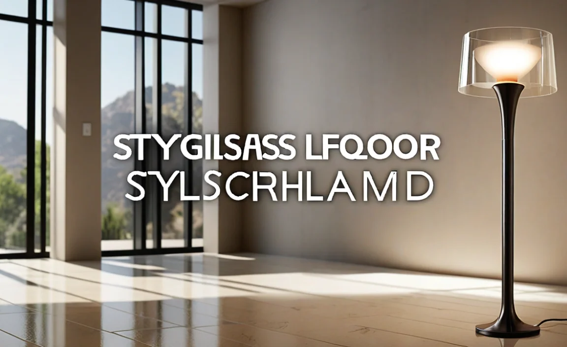 Stylish Glass Shade For Torchiere Floor Lamp: Shop Now!