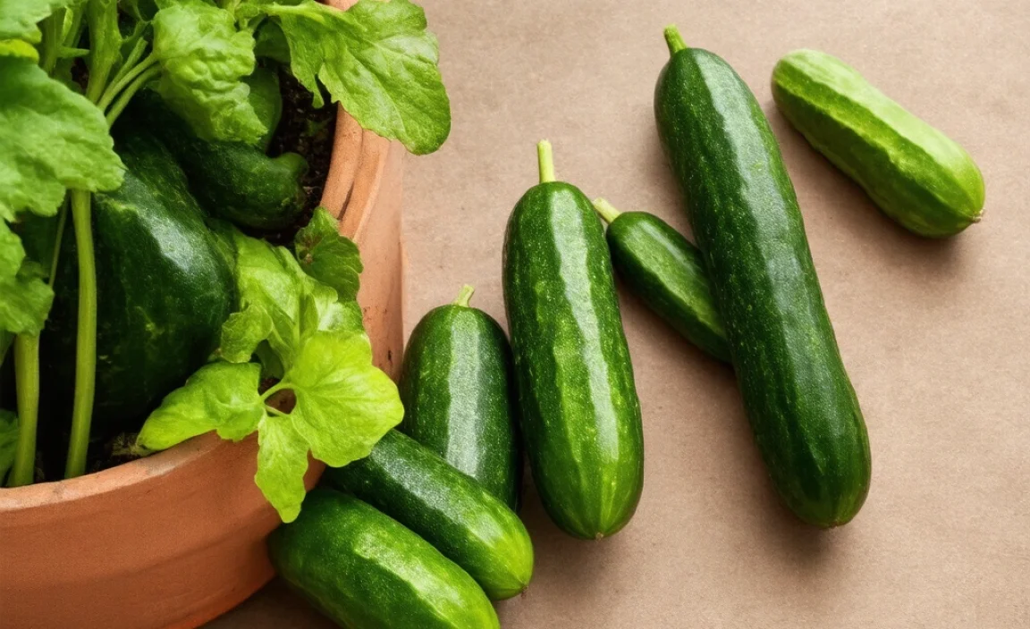Sunlight Needs for Container-Grown Cucumbers