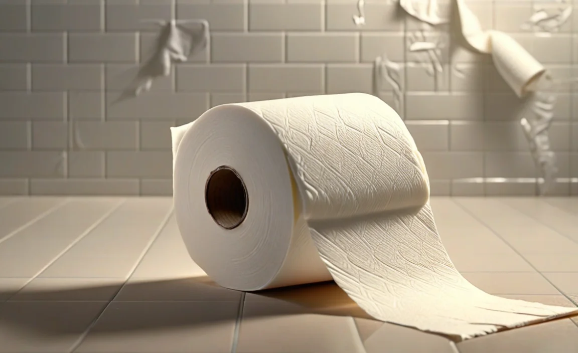 The First Commercial Production of Toilet Paper