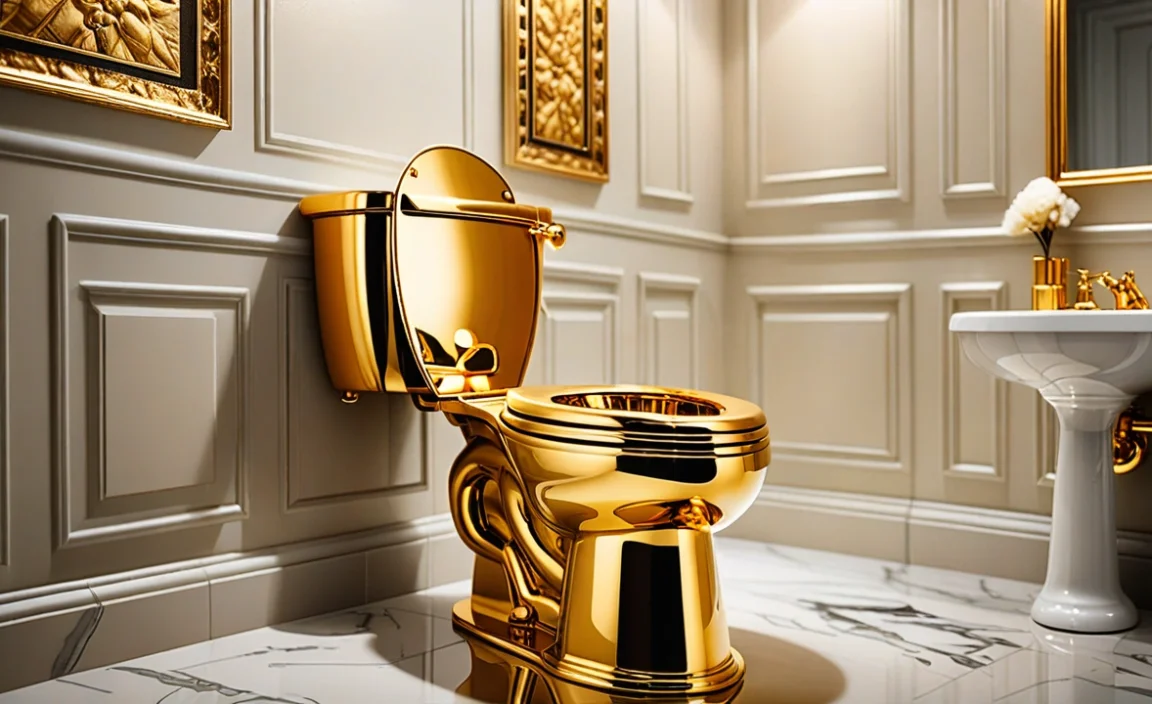 The Origins of Gold Toilets