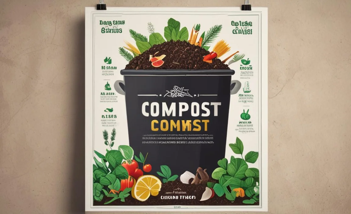 The Process Of Making A Compost Poster In 7 Steps