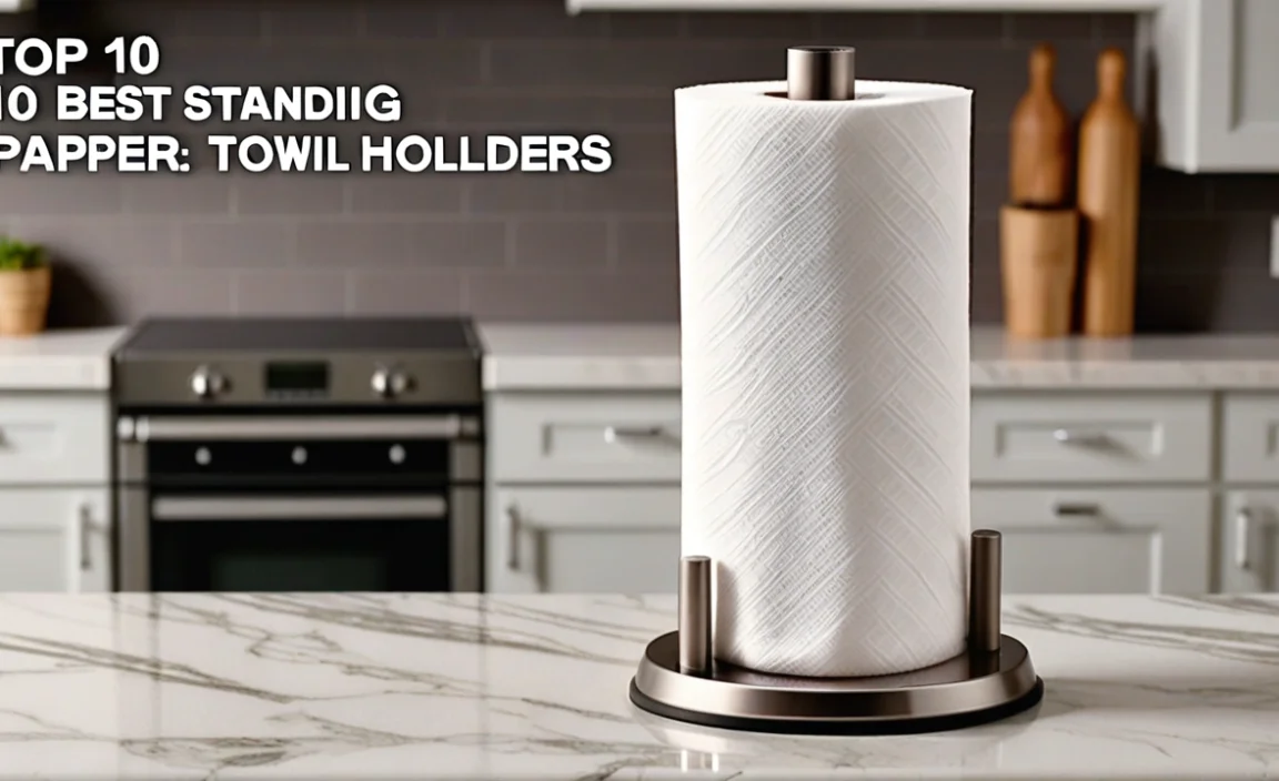 Top 10 Best Free Standing Paper Towel Holders For 2023