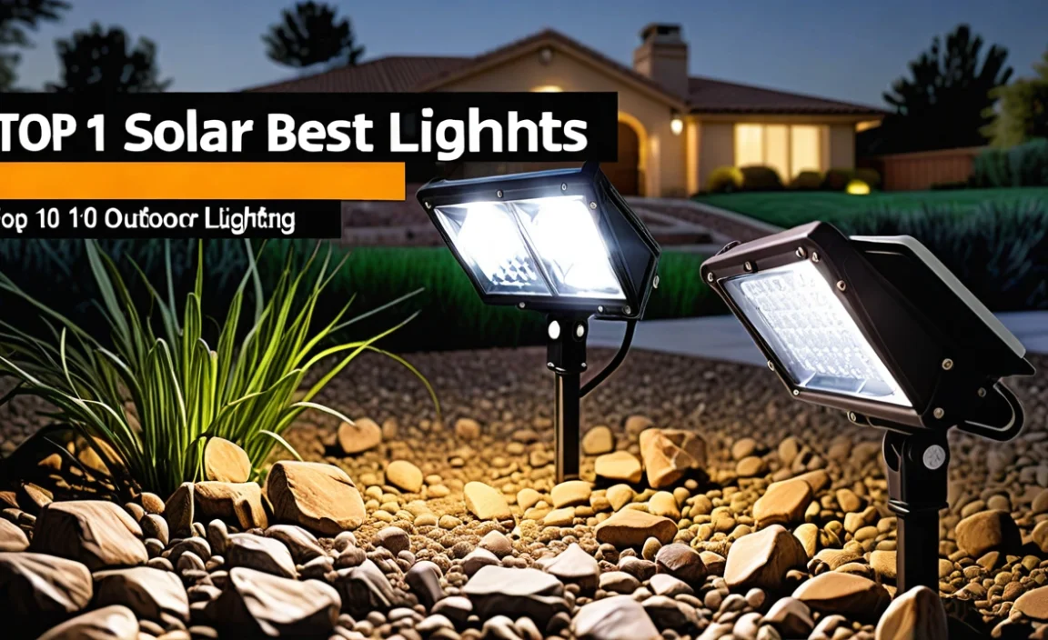 Top 10 Best Solar Flood Lights For Ultimate Outdoor Lighting