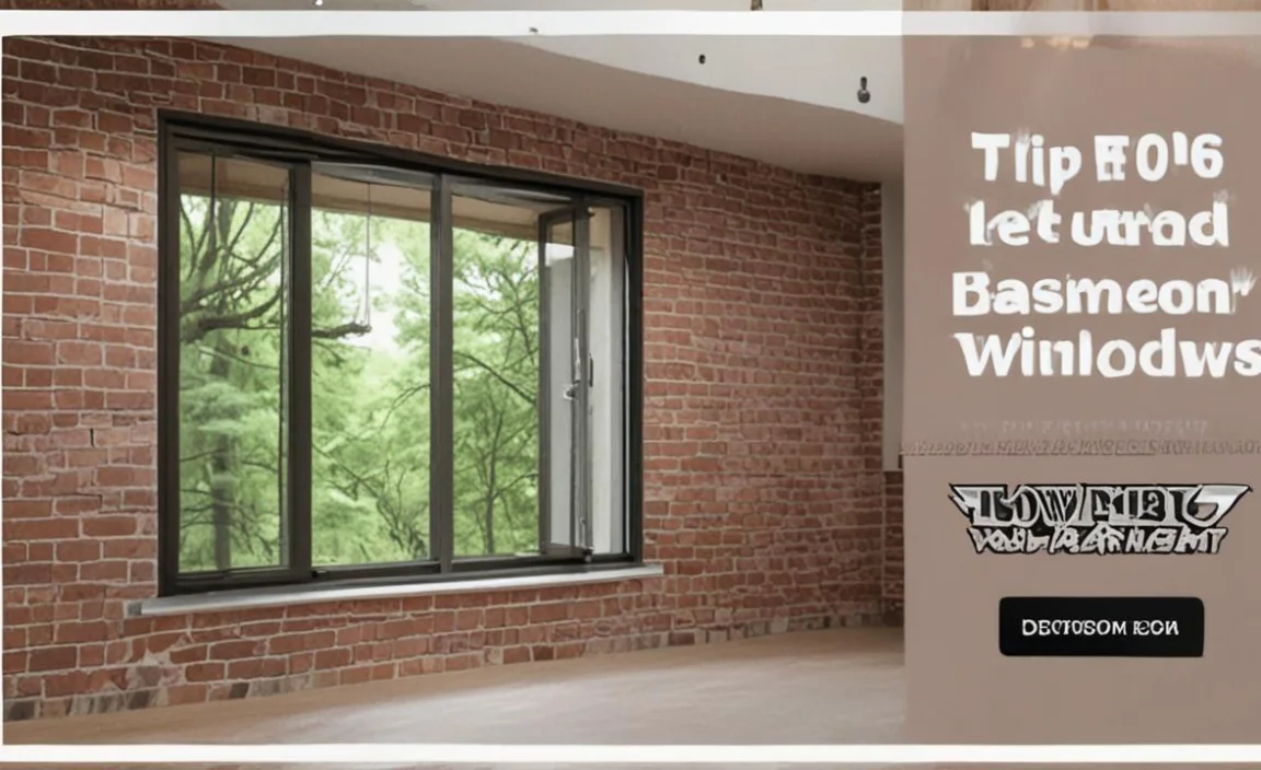 Top 10 Tips To Secure Your Basement Windows
