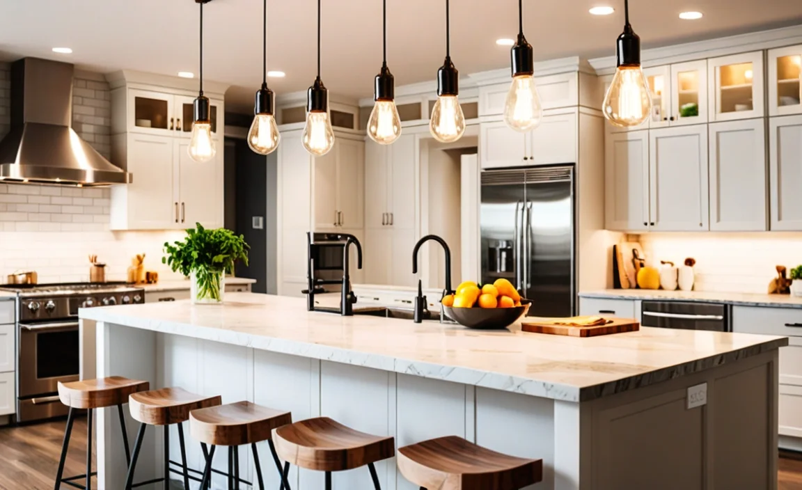 Top 5 Light Bulb Options for Kitchen Island Pendants