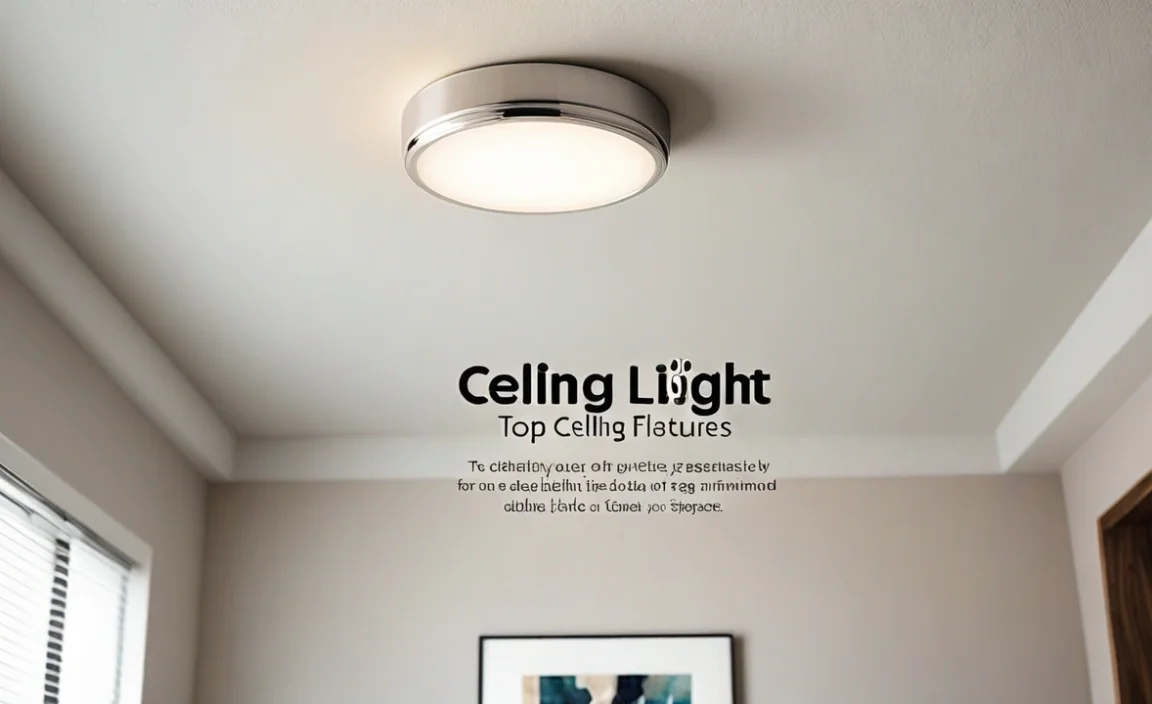 Top Ceiling Light Fixtures For Bedroom: Brighten Your Space!