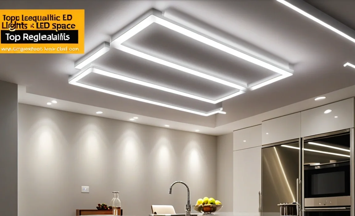 Top Rectangular Led Lights For Ceiling: Brighten Your Space!