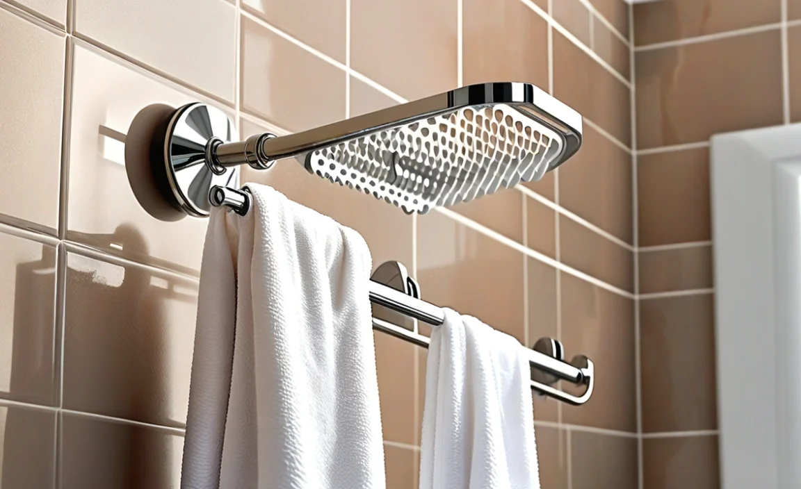 Top Suction Cup Towel Holder For Shower: Stay Organized!