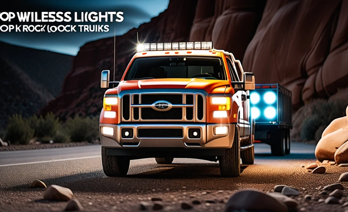 Top Wireless Rock Lights For Trucks: Brighten Your Ride!