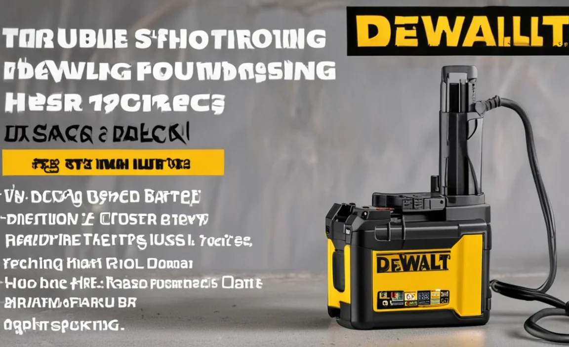 Troubleshooting Dewalt Battery Problems: What You Need to Know