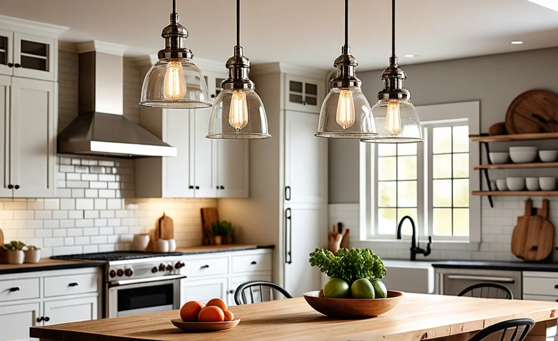 Types of Farmhouse Pendant Lights
