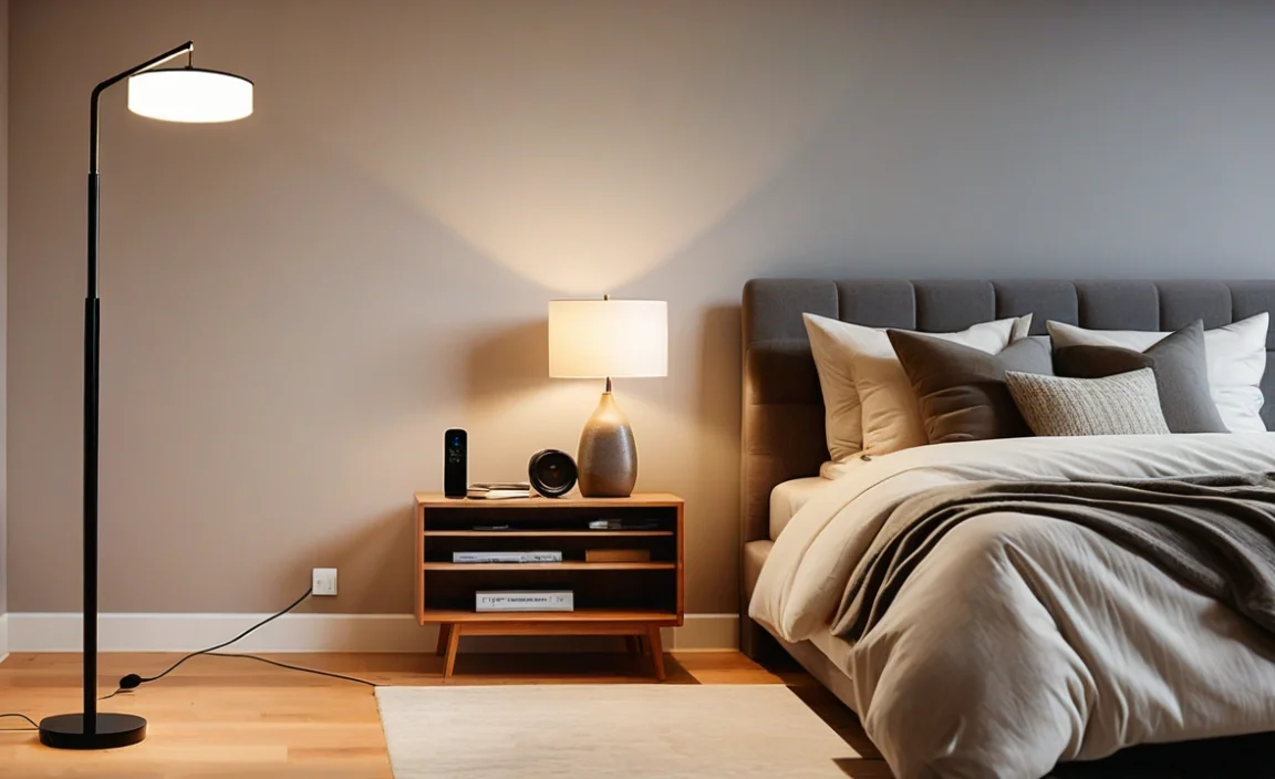 Types of Floor Lamps Suitable for Bedrooms