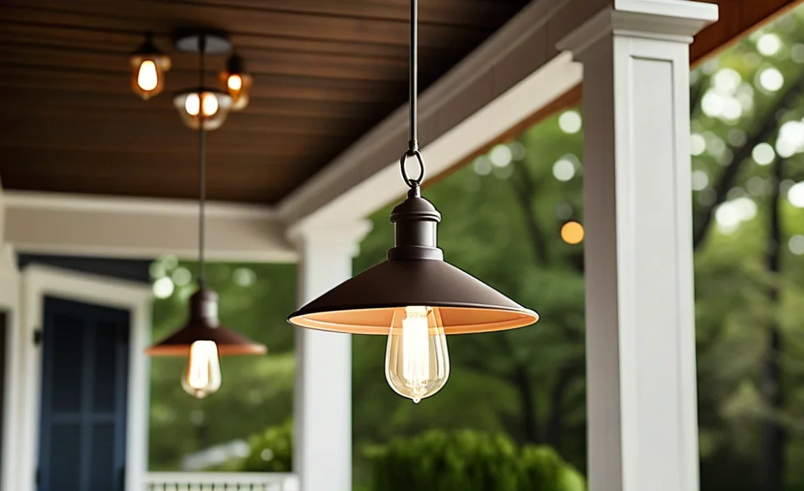 Types of Hanging Lights for Porches