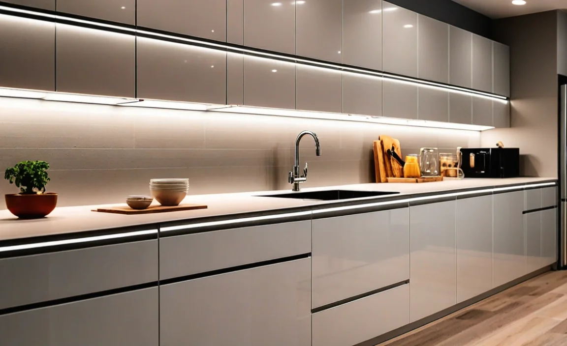 Types of LED Strip Lights Suitable for Kitchen Cabinets