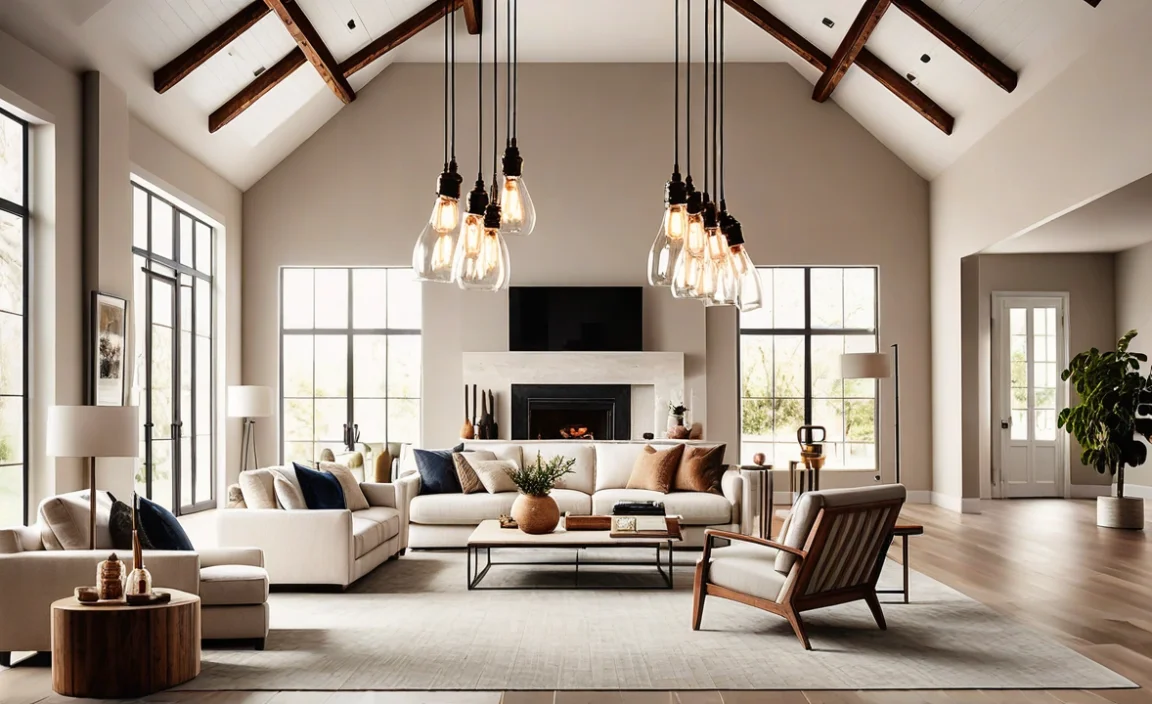 Types of Light Fixtures Suitable for High Ceilings
