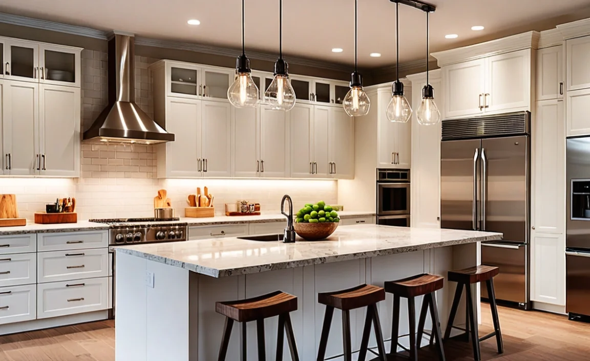 Types of Lighting for Kitchen Islands