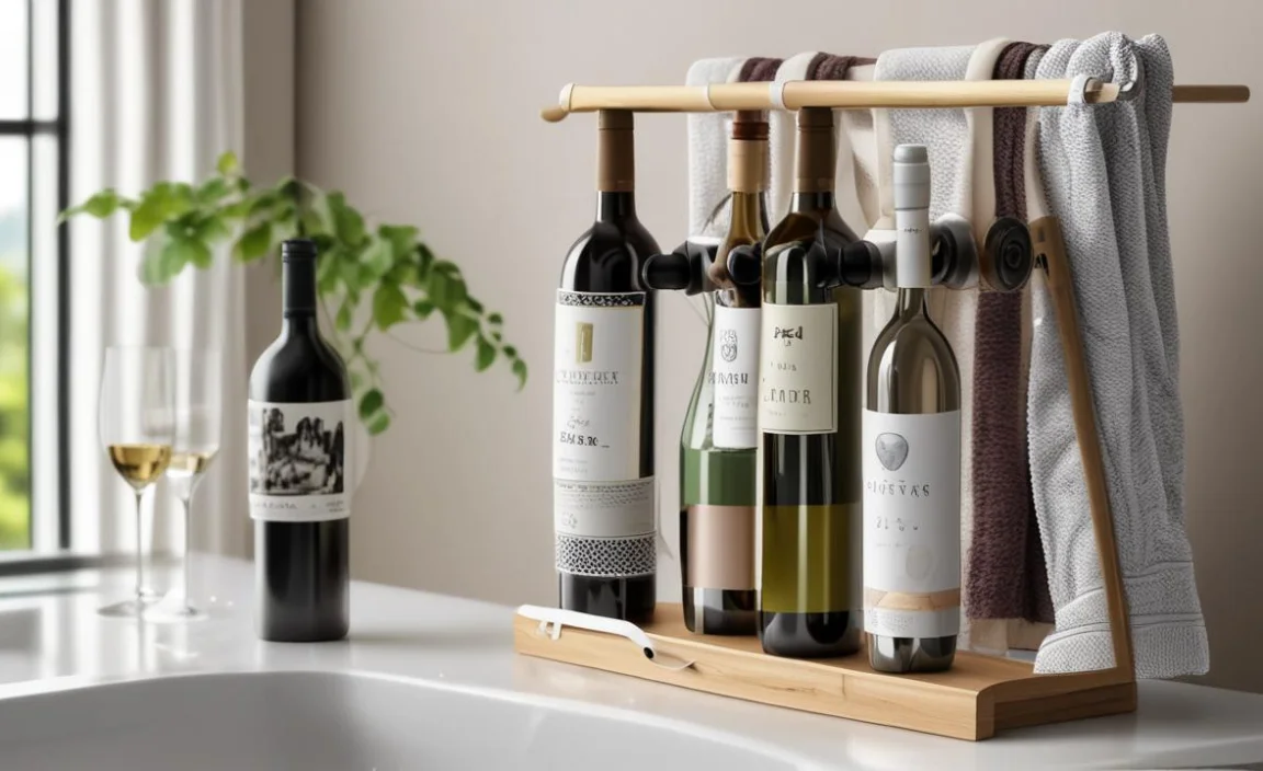 Types of Wine Holders for Towels
