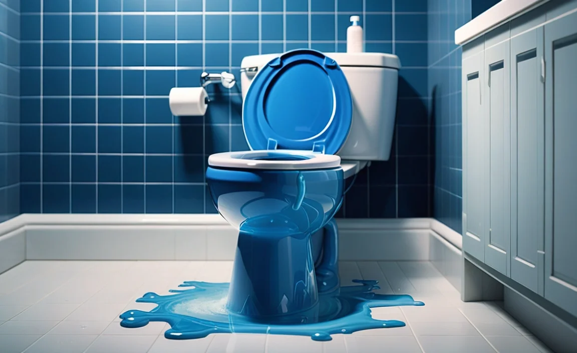 Understanding Blue Toilet Water