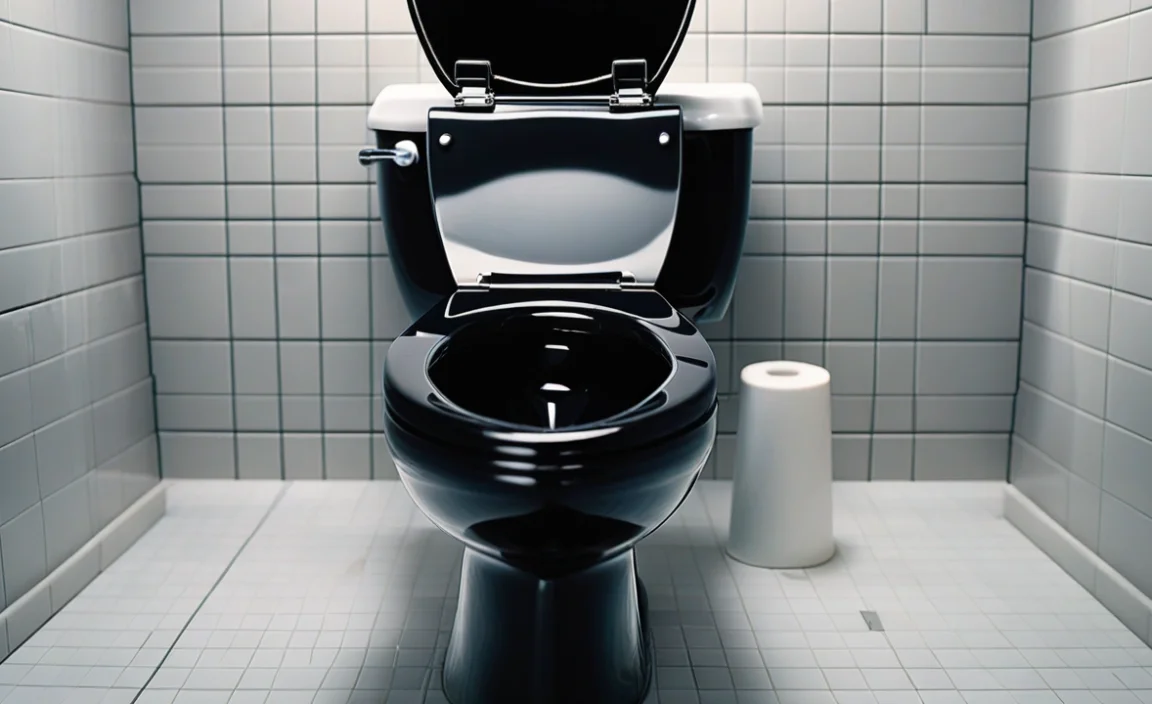 Understanding the Causes of Black Toilet Water