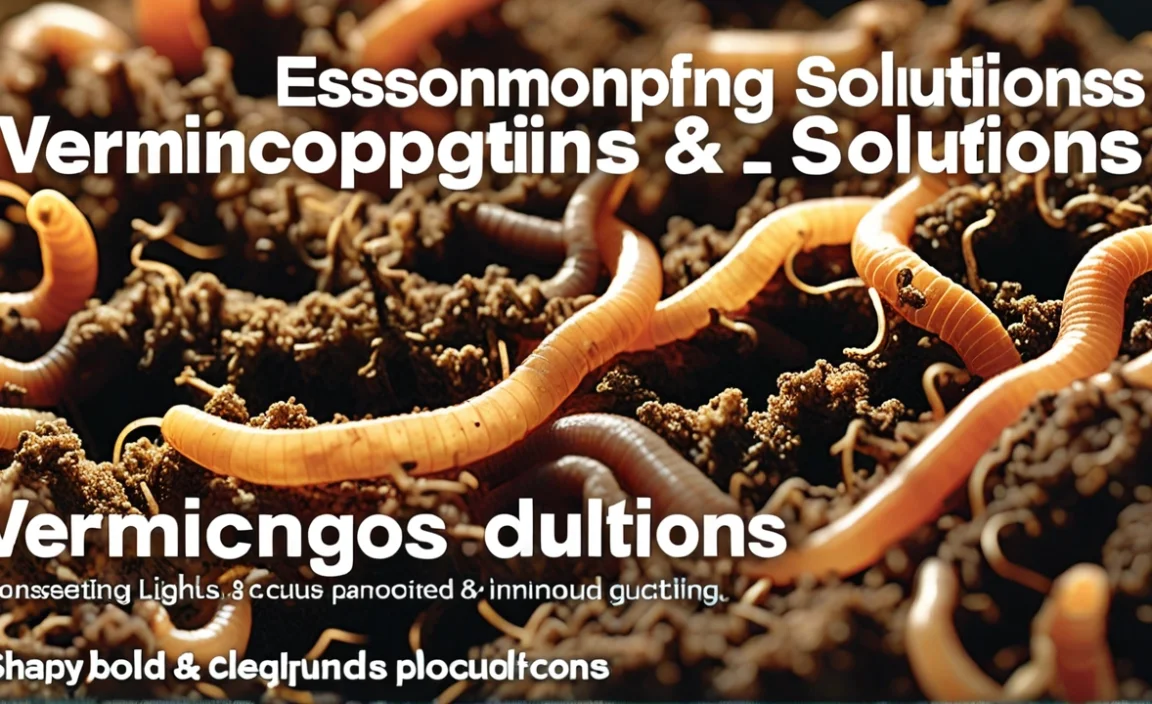 Vermicomposting Solutions: Essential & Genius Guide