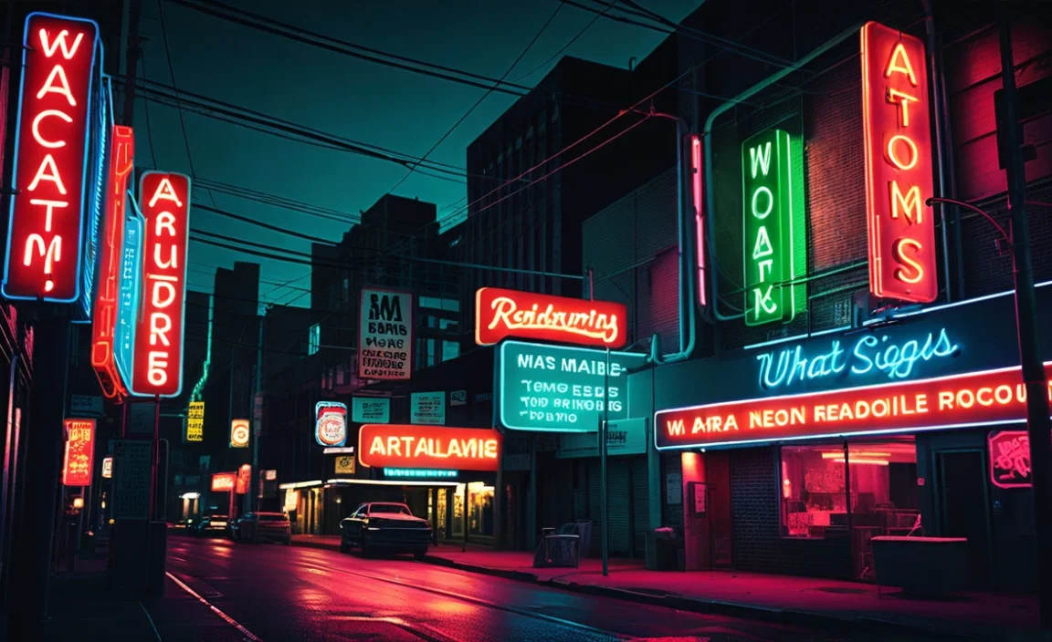 What Are Neon Signs Made Of? Discover The Materials!