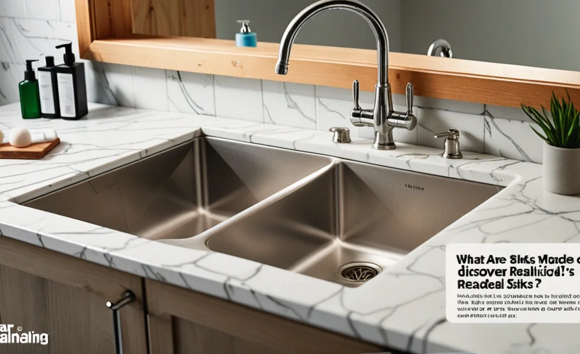 What Are Sinks Made Of? Discover Materials & Options!