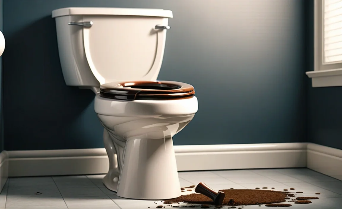 What Breaks Down Poop In Toilet Without Plunger: Secrets Revealed