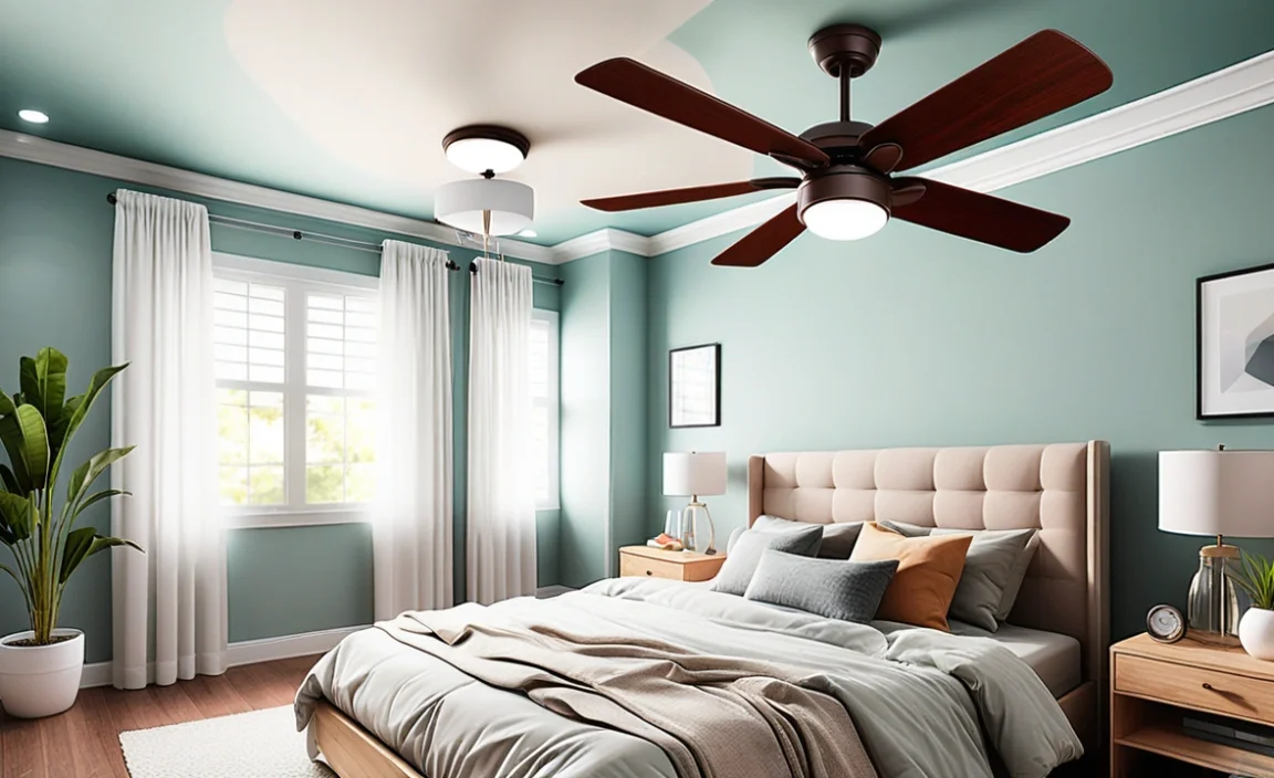 What Color Ceiling Fan For Bedroom: Stylish Choices!