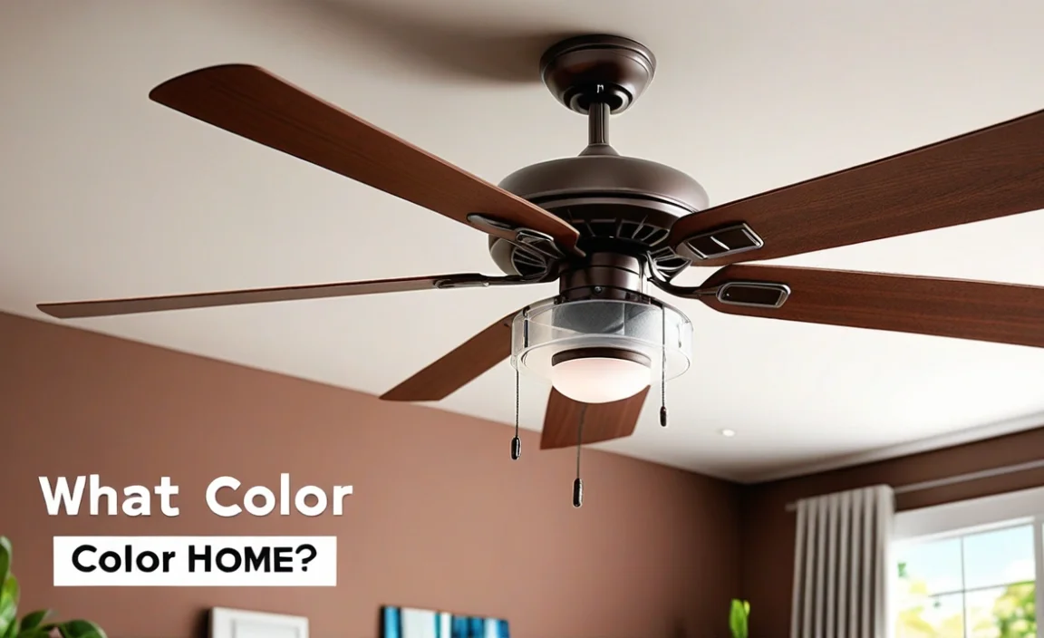 What Color Ceiling Fan To Get For Perfect Home Style?