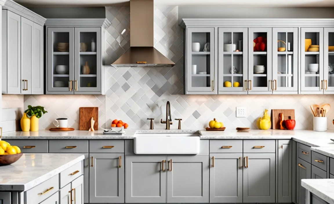 What Color Hardware For Light Gray Cabinets: Expert Tips!