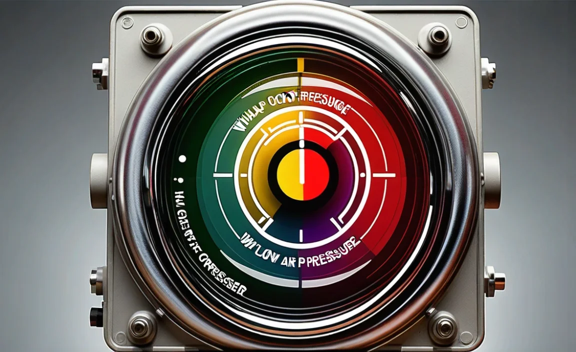 What Color Is The Low Air Pressure Warning Light?